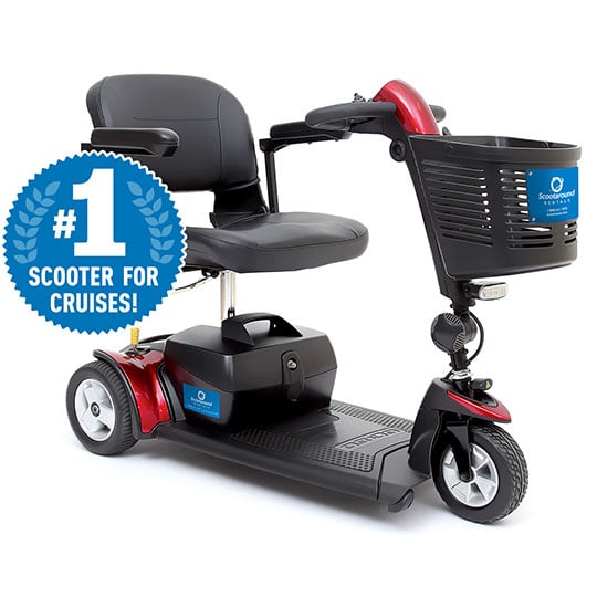 Transportable Cruise Scooter Rental - 3-Wheel