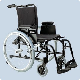 Drive Cougar Folding Wheelchair